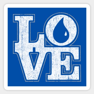 Love Blue Magnet